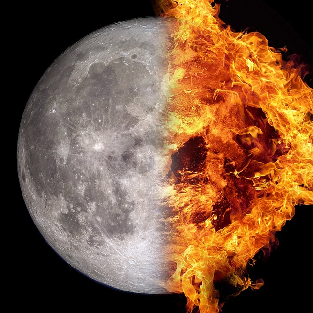 Luna llena en Aries, encuentra la luz para poder ser Tú, ese fuego interior que reside en tí