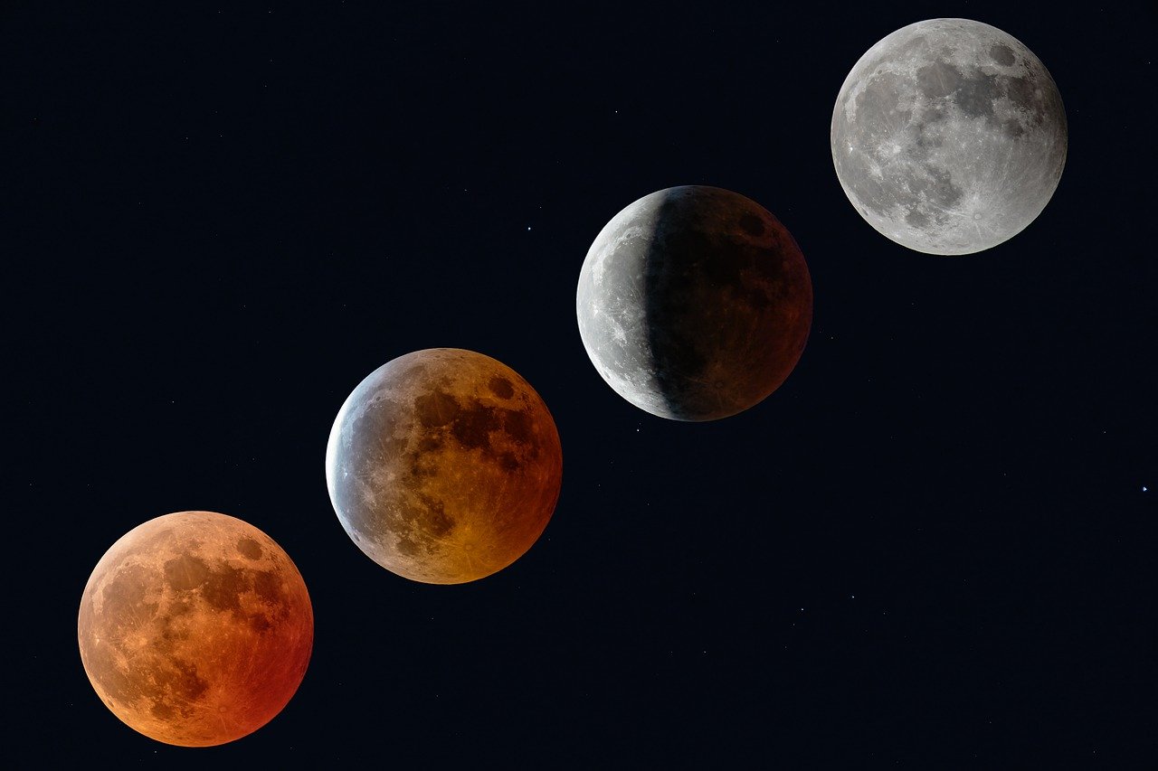 Eclipse lunar parcial en Tauro, lo que resiste persiste, suelta y fluye con la vida